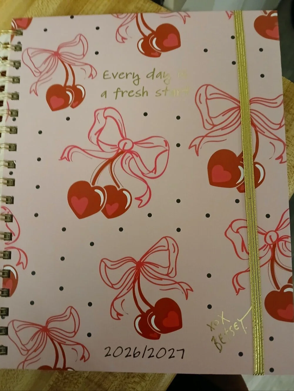 Betsey Johnson NWT 2026-2027 Spiralbound Planner -3 Designs